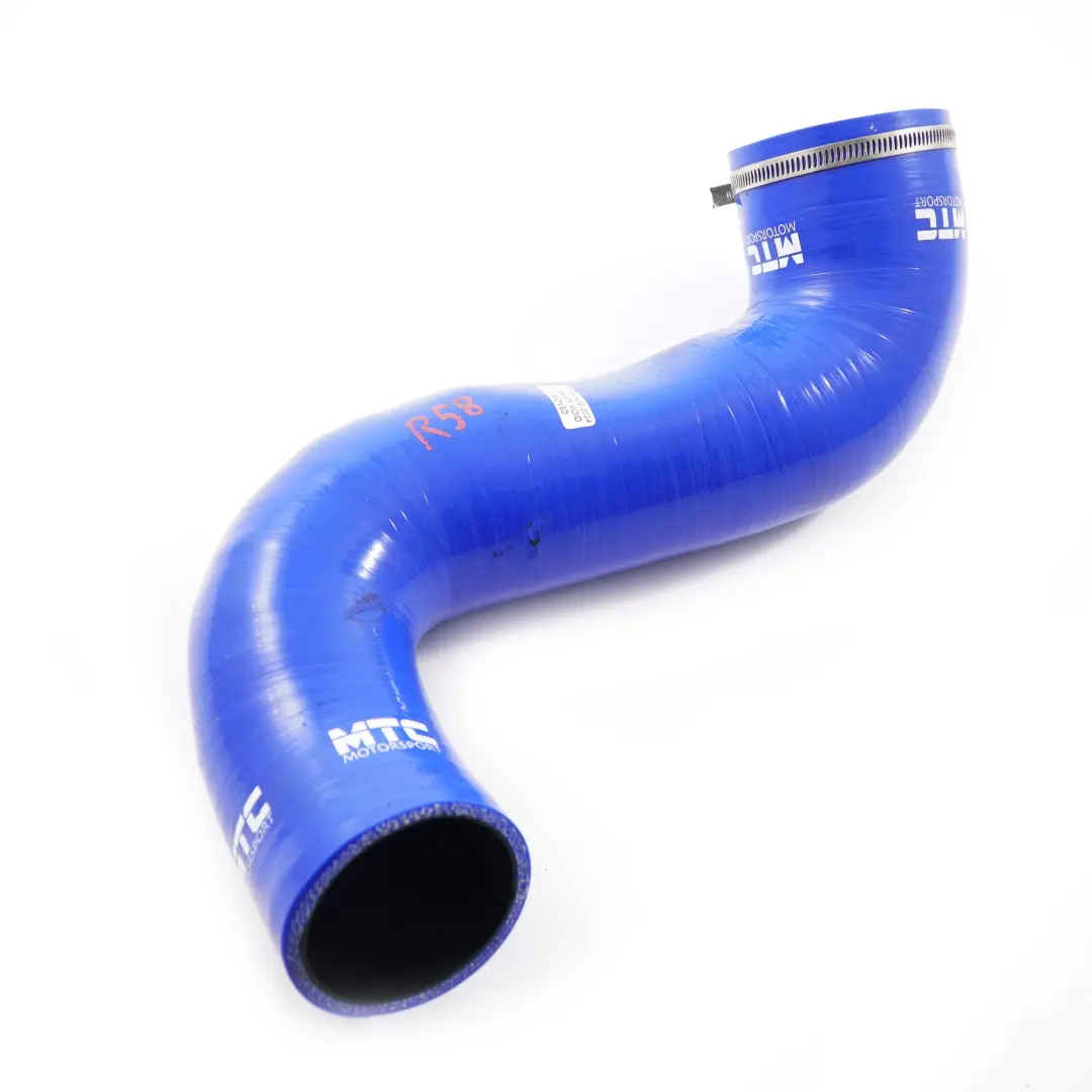 MTC Motorsport Tubo di aspirazione dell'aria linea blu per Mini Cooper S R58 N14 con numero di parte MTC Blue Hose Mini Cooper S R58 N14 MTC Motorsport Tubo di aspirazione dell'aria linea blu - SKU MTC-BLUE-HOSE - Numero di parte MTC Blue Hose