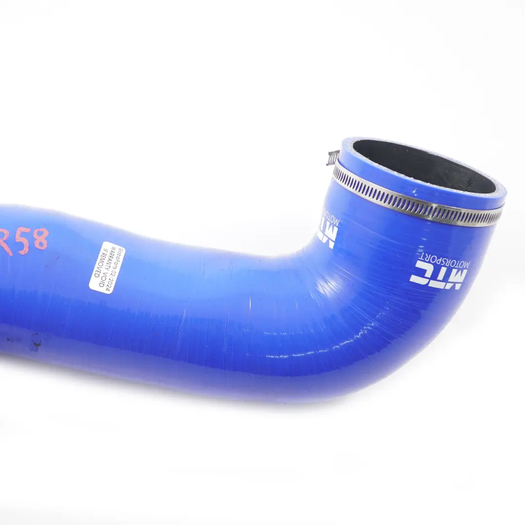 Mini Cooper S R58 N14 MTC Motorsport Silicone Tuyau d'admission d'air Bleu - SKU MTC-BLUE-HOSE - Numéro de pièce MTC Blue Hose