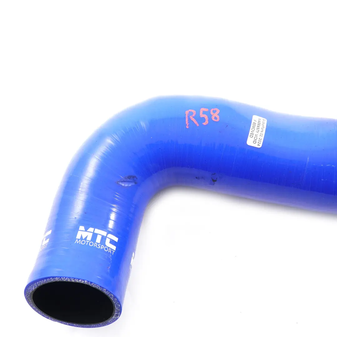 MTC Motorsport Tubo di aspirazione dell'aria linea blu per Mini Cooper S R58 N14 con numero di parte MTC Blue Hose Mini Cooper S R58 N14 MTC Motorsport Tubo di aspirazione dell'aria linea blu - SKU MTC-BLUE-HOSE - Numero di parte MTC Blue Hose