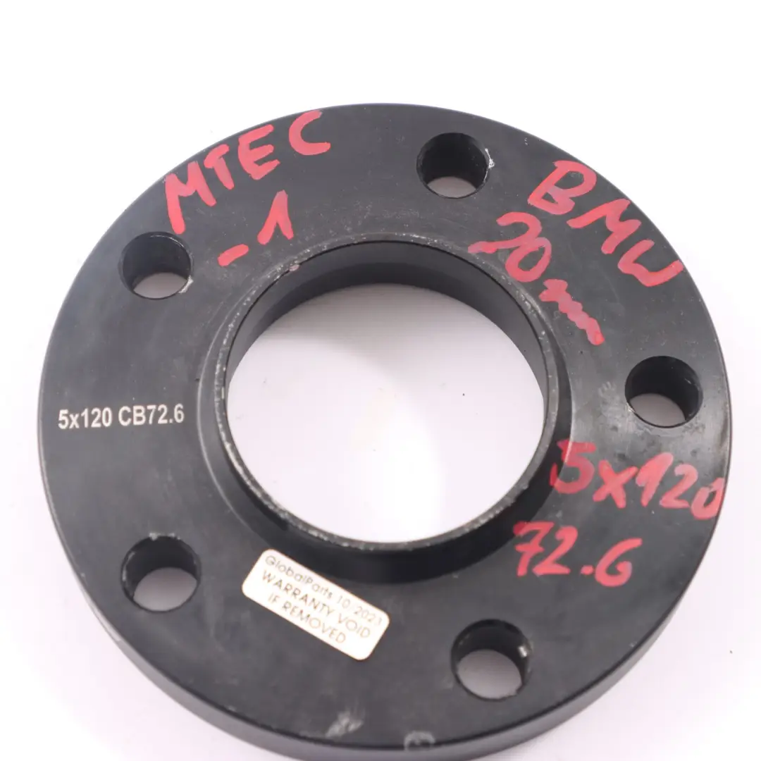 MTEC Espaciadores Llantas Aleación Calzos Centricos BMW 5x120 72.6mm 20mm Pareja para con número de pieza MTEC BMW Spacers MTEC Espaciadores Llantas Aleación Calzos Centricos BMW 5x120 72.6mm 20mm Pareja - SKU MTEC-BMW-Spacers-1 - Número de pieza MTEC BMW Spacers
