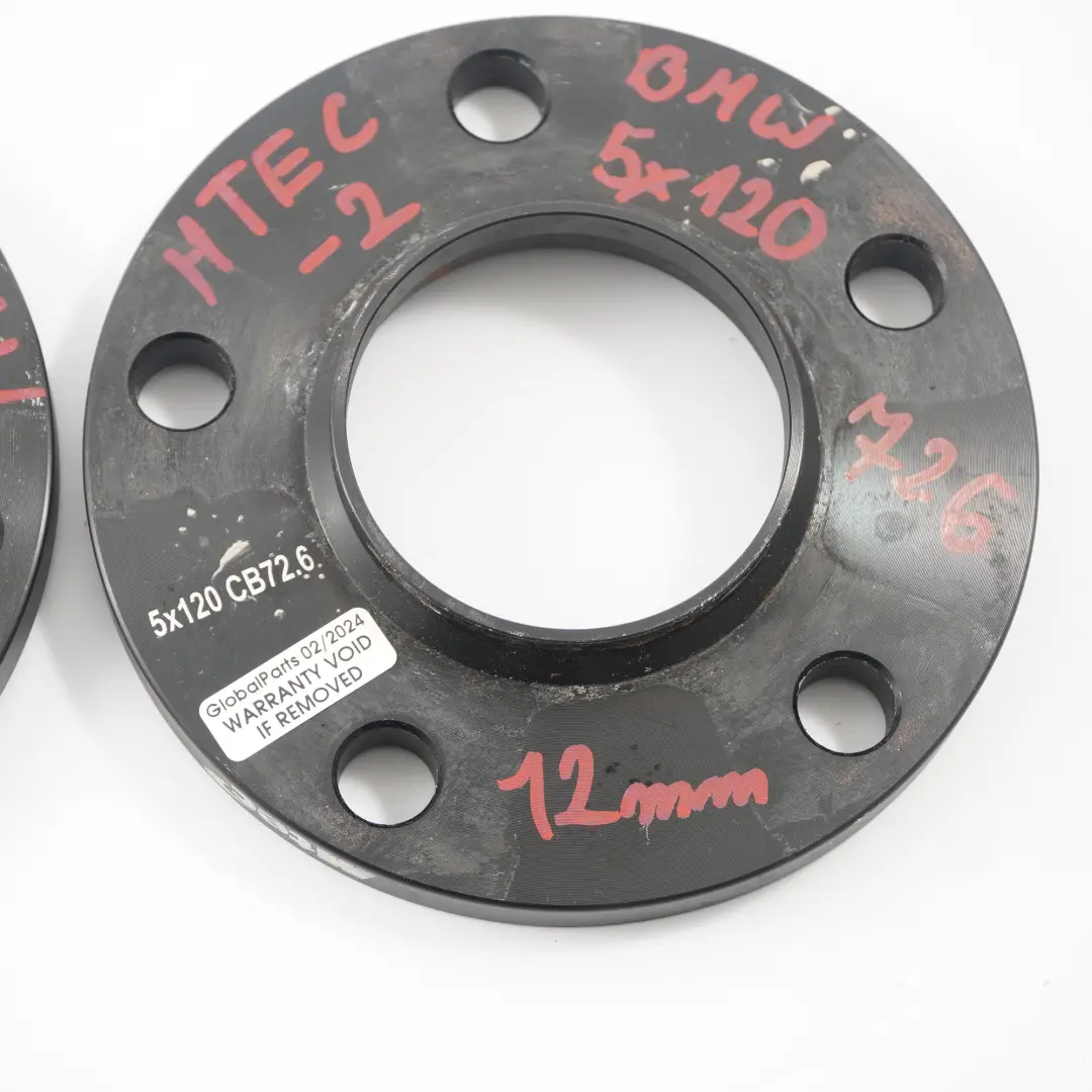 MTEC Cales d'espacement pour roues en alliage BMW 5x120 72.6mm 12mm Paire pour à propos du numéro de pièce MTEC BMW Spacers MTEC Cales d'espacement pour roues en alliage BMW 5x120 72.6mm 12mm Paire - SKU MTEC-BMW-Spacers-2 - Numéro de pièce MTEC BMW Spacers
