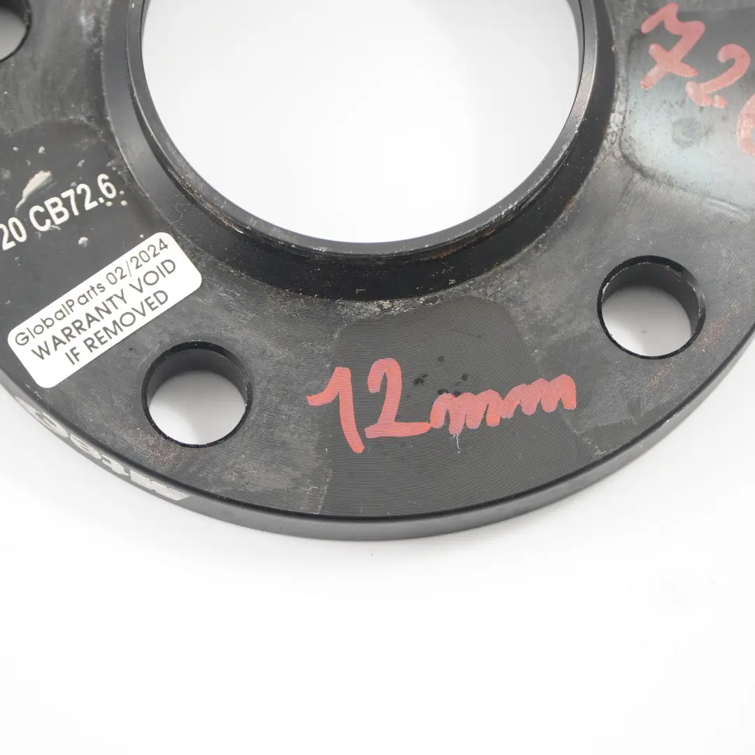  MTEC BMW Dystans Dystanse Do Kół 5x120 72.6mm 12mm Para - SKU MTEC BMW Spacers-2 - Numer Części MTEC BMW Spacers