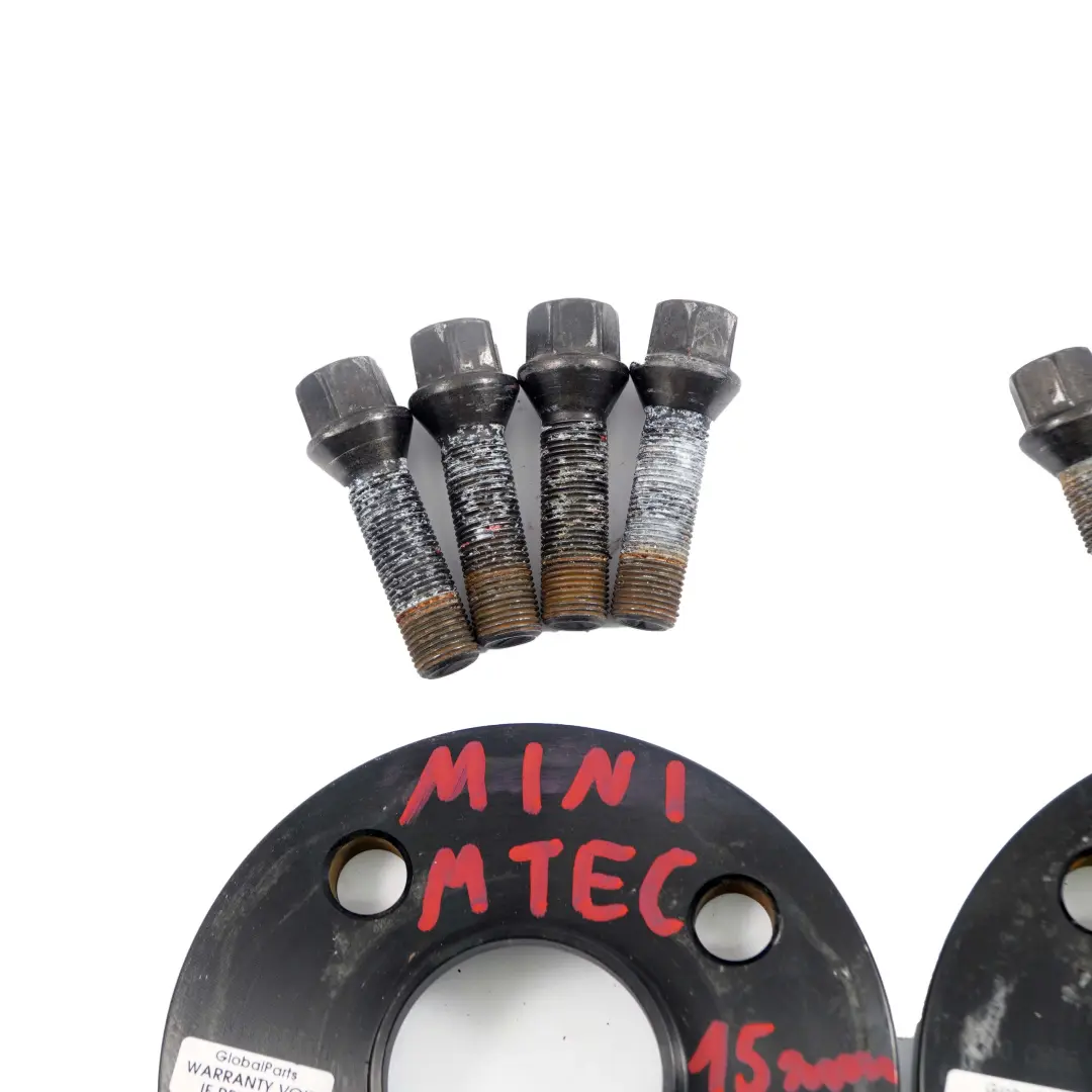 MTEC Alloy Wheel Spacers Hubcentric Shims Mini 4x100 56.1mm 15mm + Bolts to with Part number Mini Spacer Set 4x100 MTEC Alloy Wheel Spacers Hubcentric Shims Mini 4x100 56.1mm 15mm + Bolts - SKU MTEC Mini Spacer Set 4x100 - Part number Mini Spacer Set 4x100