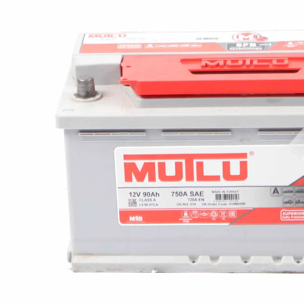 MUTLU SFB 12V Accumulator Battery 90Ah 750A to with Part number MUTLU SFB 90Ah Accumulator MUTLU SFB 12V Accumulator Battery 90Ah 750A - SKU MUTLU SFB 90Ah Accumulator - Part number MUTLU SFB 90Ah Accumulator