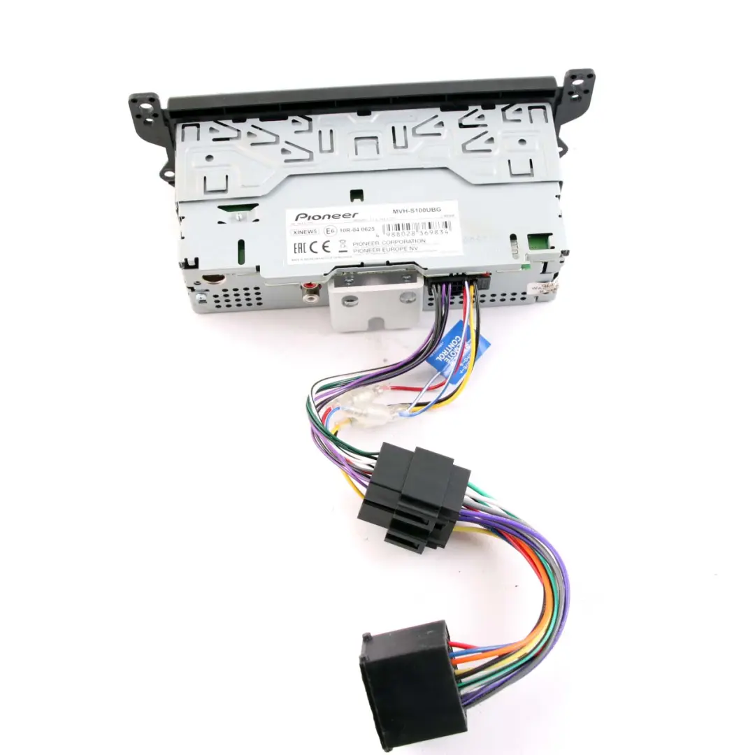 Pioneer USB AUX MP3 FLAC Stereo Audio Player 1 DIN to with Part number MVH-S100UBG Pioneer USB AUX MP3 FLAC Stereo Audio Player 1 DIN - SKU MVH-S100UBG - Part number MVH-S100UBG