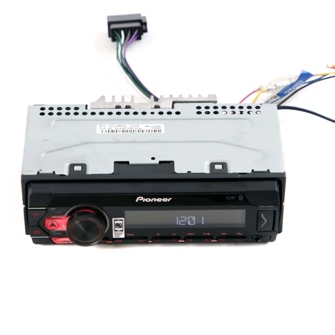 Genuine Pioneer Bluetooth USB AUX Spotify Audio Player 1 DIN to with Part number MVH-S410BT Genuine Pioneer Bluetooth USB AUX Spotify Audio Player 1 DIN - SKU MVH-S310BT - Part number MVH-S410BT