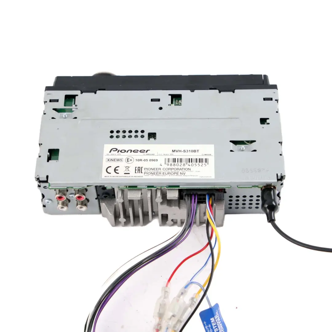 Genuine Pioneer Bluetooth USB AUX Spotify Audio Player 1 DIN to with Part number MVH-S410BT Genuine Pioneer Bluetooth USB AUX Spotify Audio Player 1 DIN - SKU MVH-S310BT - Part number MVH-S410BT