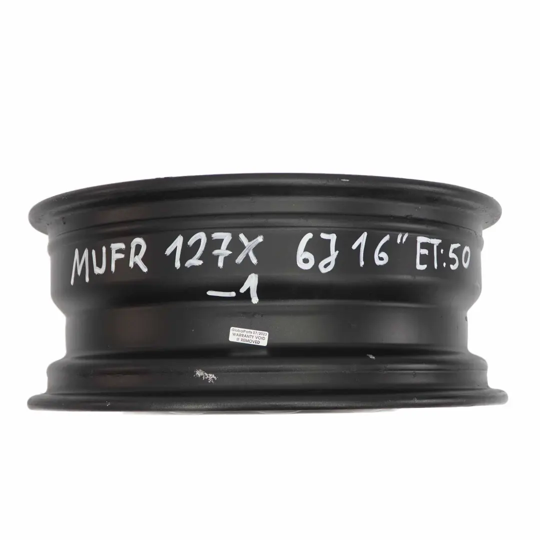 Renault Trafic Opel Vivaro Silver Steel Wheel Rim MWFR 127X 16" ET:50 6J - SKU MWFR-127X-6J-16-ET50-1 - Part number MWFR 127X 6J 16" ET:50