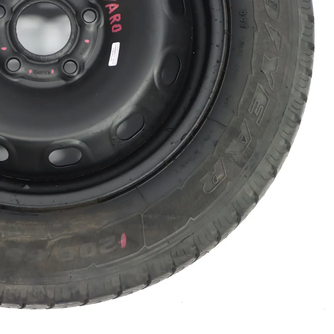 Renault Trafic Opel Vivaro Llanta acero negro MWFR 127X 16" ET:50 6J 205/65 - SKU MWFR 127X 6J 16" ET:50-2 - Número de pieza MWFR 127X 6J 16" ET:50