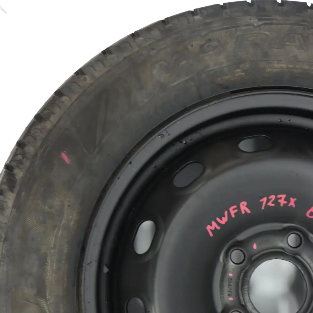 Renault Trafic Vivaro Black Steel Wheel Rim MWFR 127X 16" ET:50 6J 205/65 - SKU MWFR 127X 6J 16" ET:50-2 - Part number MWFR 127X 6J 16" ET:50