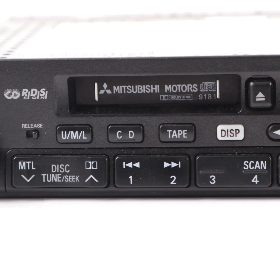 Cassette Player Radio Stereo Audio Tape Player to Mitsubishi Shogun Pajero with Part number MZ312719 Mitsubishi Shogun Pajero Cassette Player Radio Stereo Audio Tape Player - SKU MZ312719 - Part number MZ312719