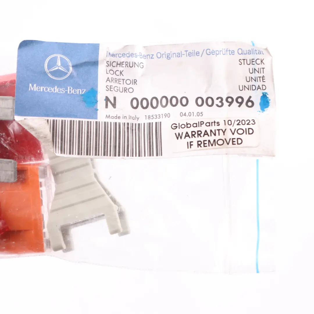 Ensemble Fusibles Relais Électriques Universels Mercedes Sachet pour à propos du numéro de pièce N000000 003996 Ensemble Fusibles Relais Électriques Universels Mercedes Sachet - SKU N000000003996 - Numéro de pièce N000000 003996