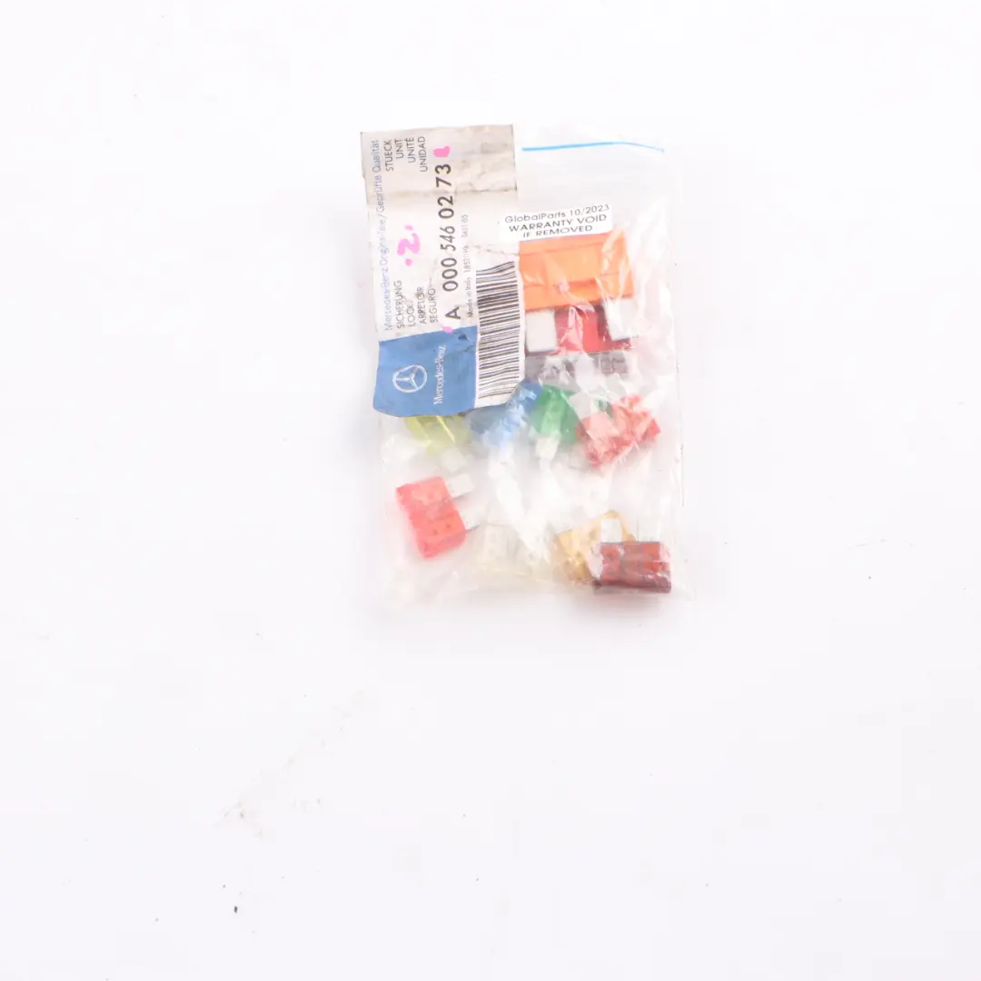 Mercedes W169 W204 W211 C219 Kit de fusibles de remplacement - SKU N000000004325 - Numéro de pièce N000000004325