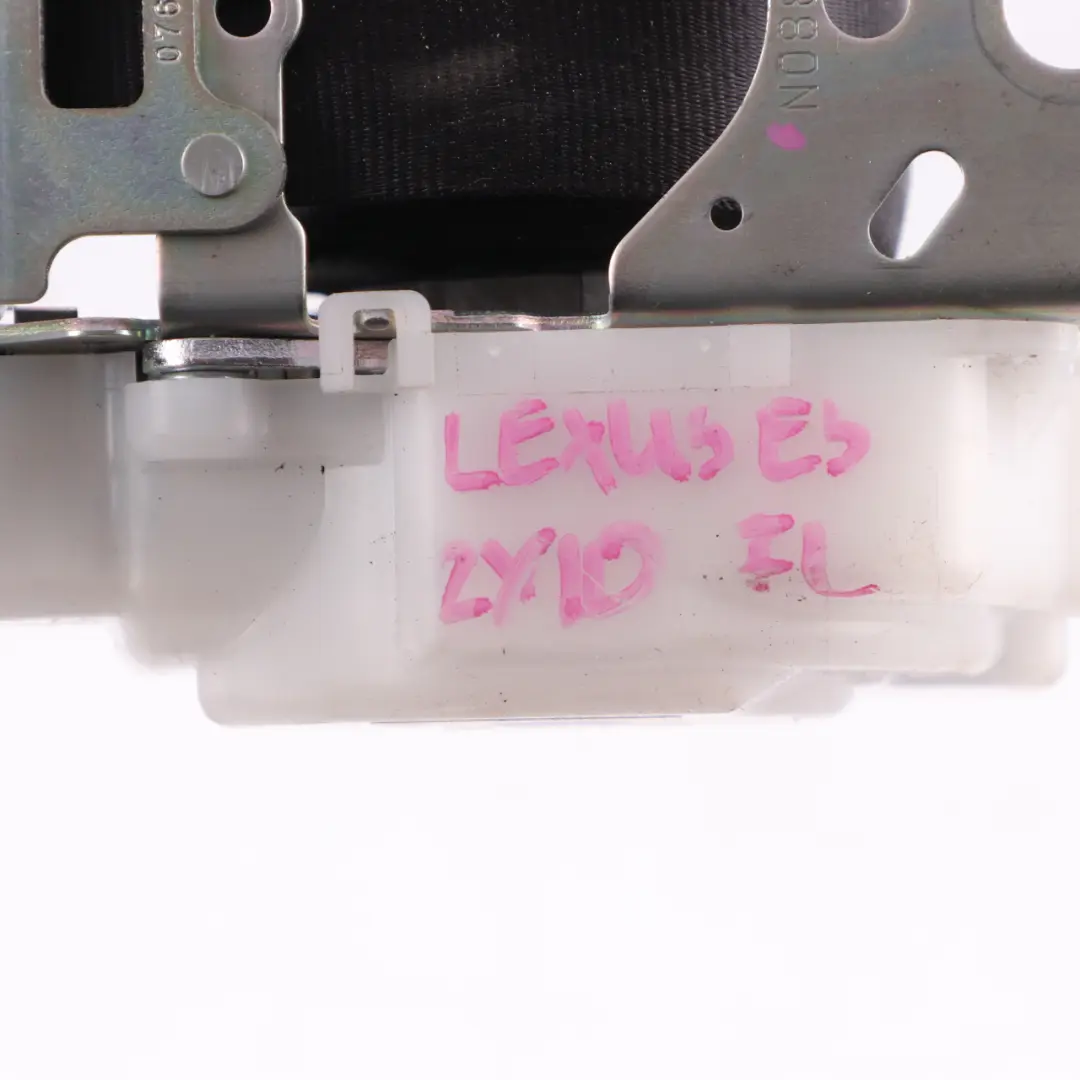 ZX10 Toyota Safety Belt Front Seat Belt Left N/S Side Black to Lexus ES with Part number N088701 Lexus ES ZX10 Toyota Safety Belt Front Seat Belt Left N/S Side Black - SKU N088701 - Part number N088701