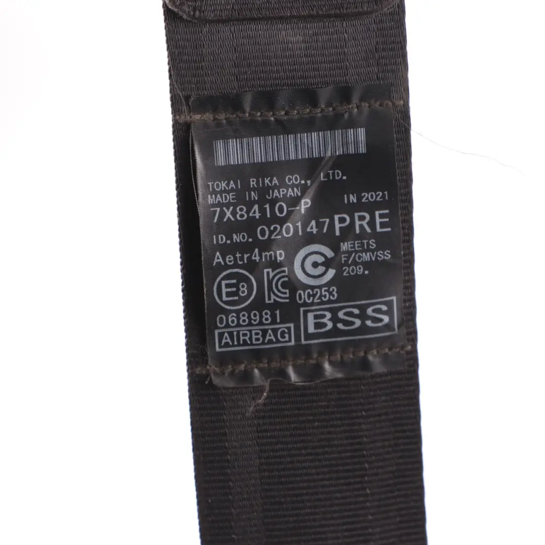 ZX10 Toyota Safety Belt Front Seat Belt Left N/S Side Black to Lexus ES with Part number N088701 Lexus ES ZX10 Toyota Safety Belt Front Seat Belt Left N/S Side Black - SKU N088701 - Part number N088701