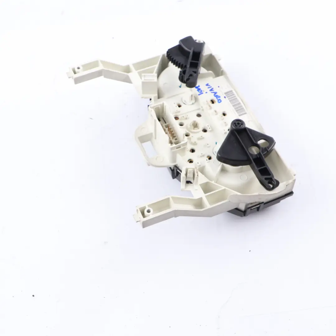 Heater Climate Control Panel Switch to Renault Trafic II Vauxhall Vivaro A with Part number N106729W Renault Trafic II Vauxhall Vivaro A Heater Climate Control Panel Switch - SKU N106729W - Part number N106729W