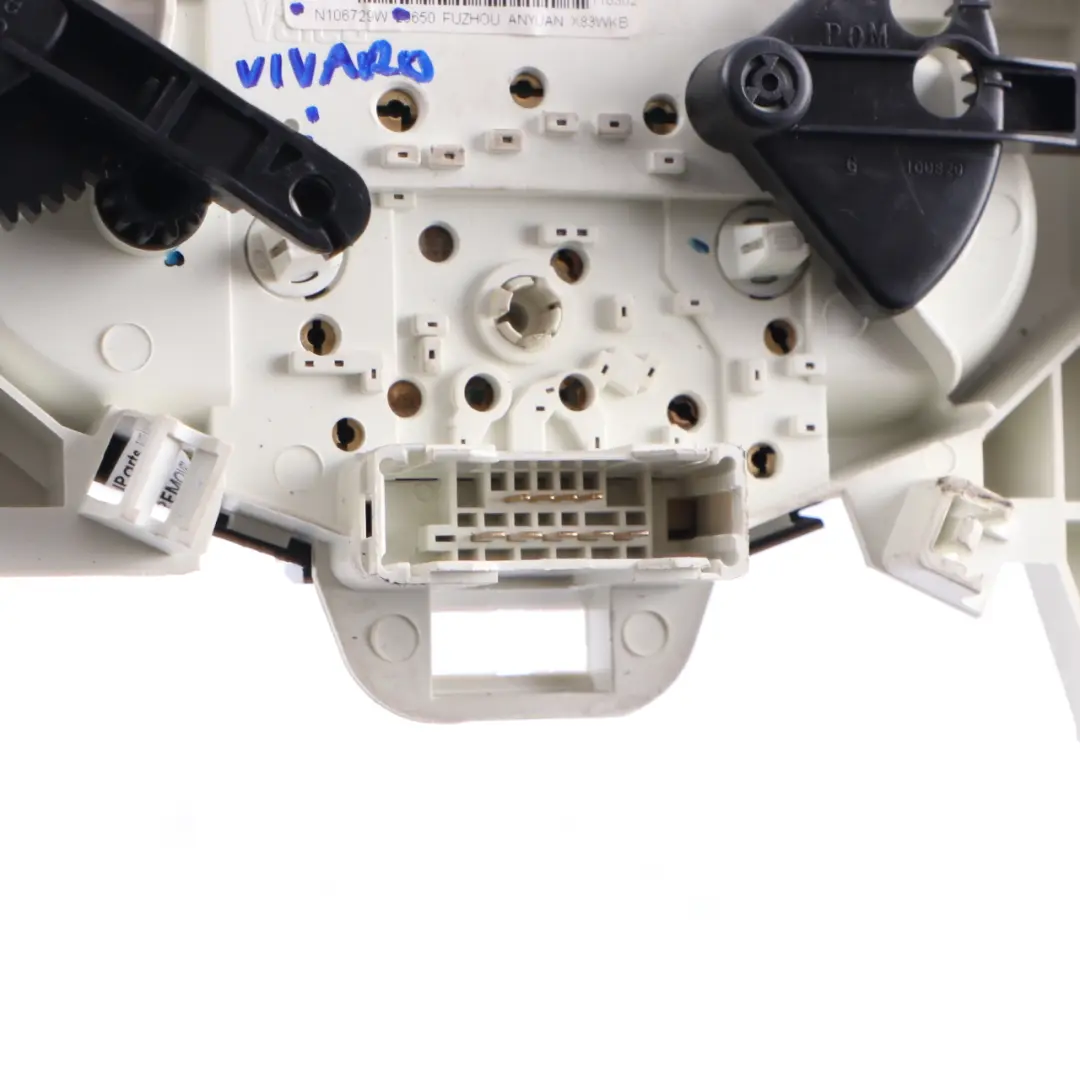 Heater Climate Control Panel Switch to Renault Trafic II Vauxhall Vivaro A with Part number N106729W Renault Trafic II Vauxhall Vivaro A Heater Climate Control Panel Switch - SKU N106729W - Part number N106729W