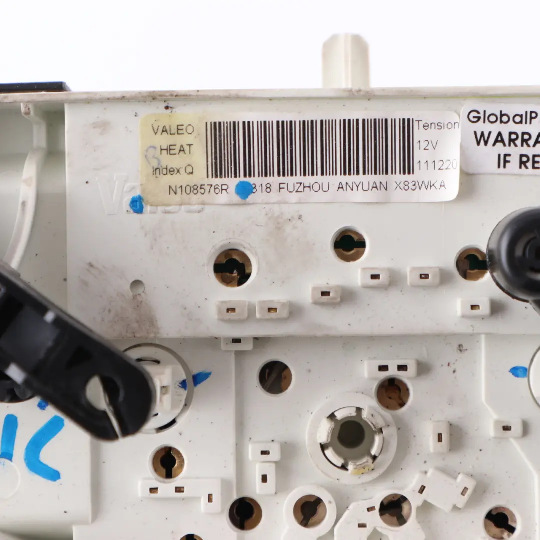 Heater Climate Control Air Con A/C Panel to Renault Trafic II Vivaro A with Part number N108576R Renault Trafic II Vivaro A Heater Climate Control Air Con A/C Panel - SKU N108576R - Part number N108576R