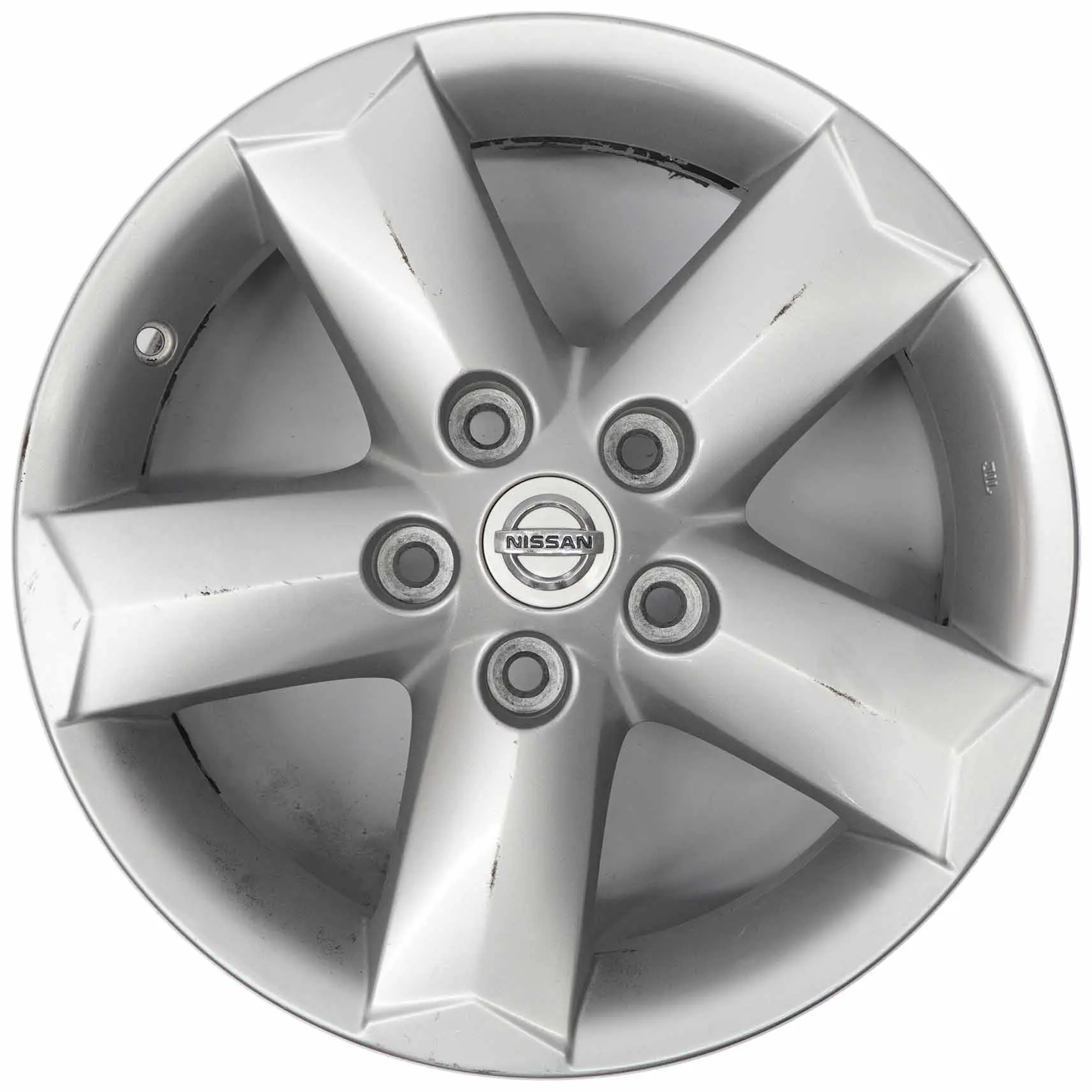 Nissan Qashqai Cerchio in lega argento 16" ET:40 6,5J N3160140