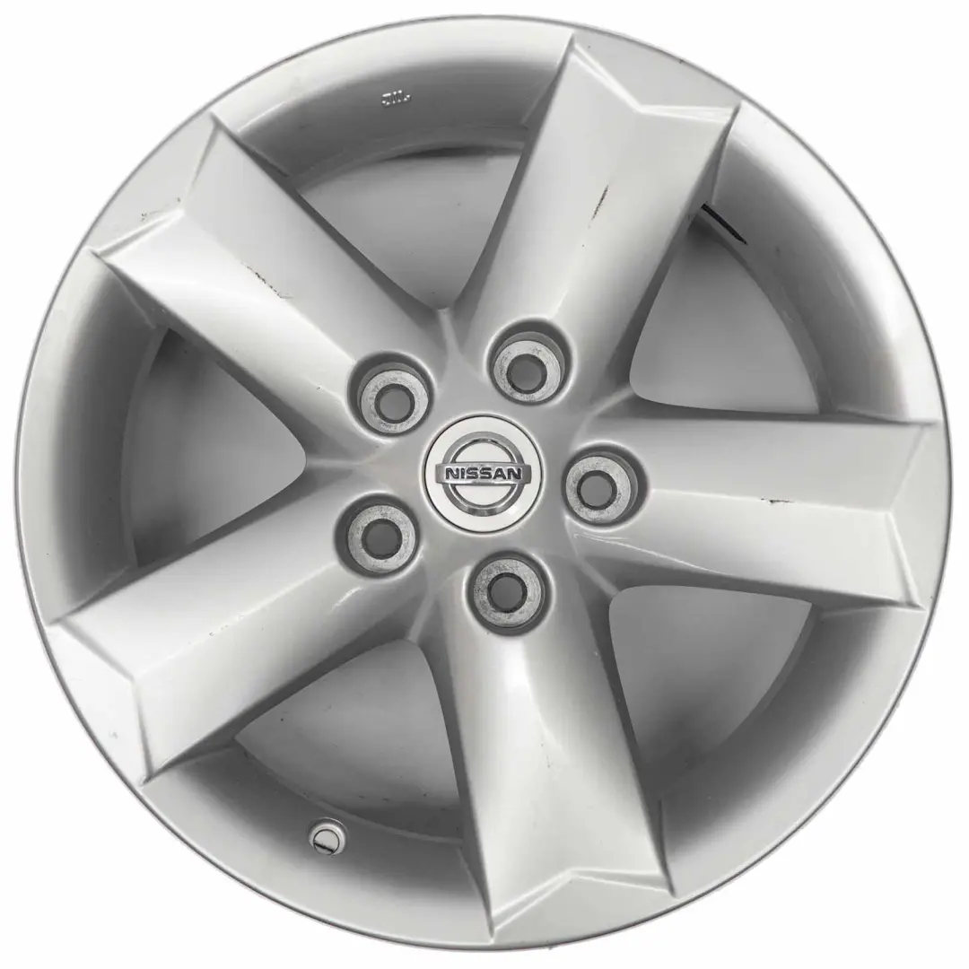 Jante Alu Argent 16" ET:40 6,5J pour Nissan Qashqai à propos du numéro de pièce N3160140 Nissan Qashqai Jante Alu Argent 16" ET:40 6,5J - SKU N3160140-2 - Numéro de pièce N3160140