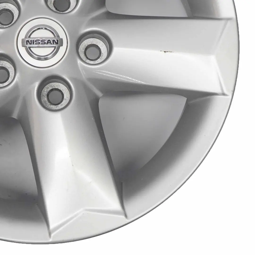 Nissan Qashqai Jante Alu Argent 16" ET:40 6,5J - SKU N3160140-2 - Numéro de pièce N3160140