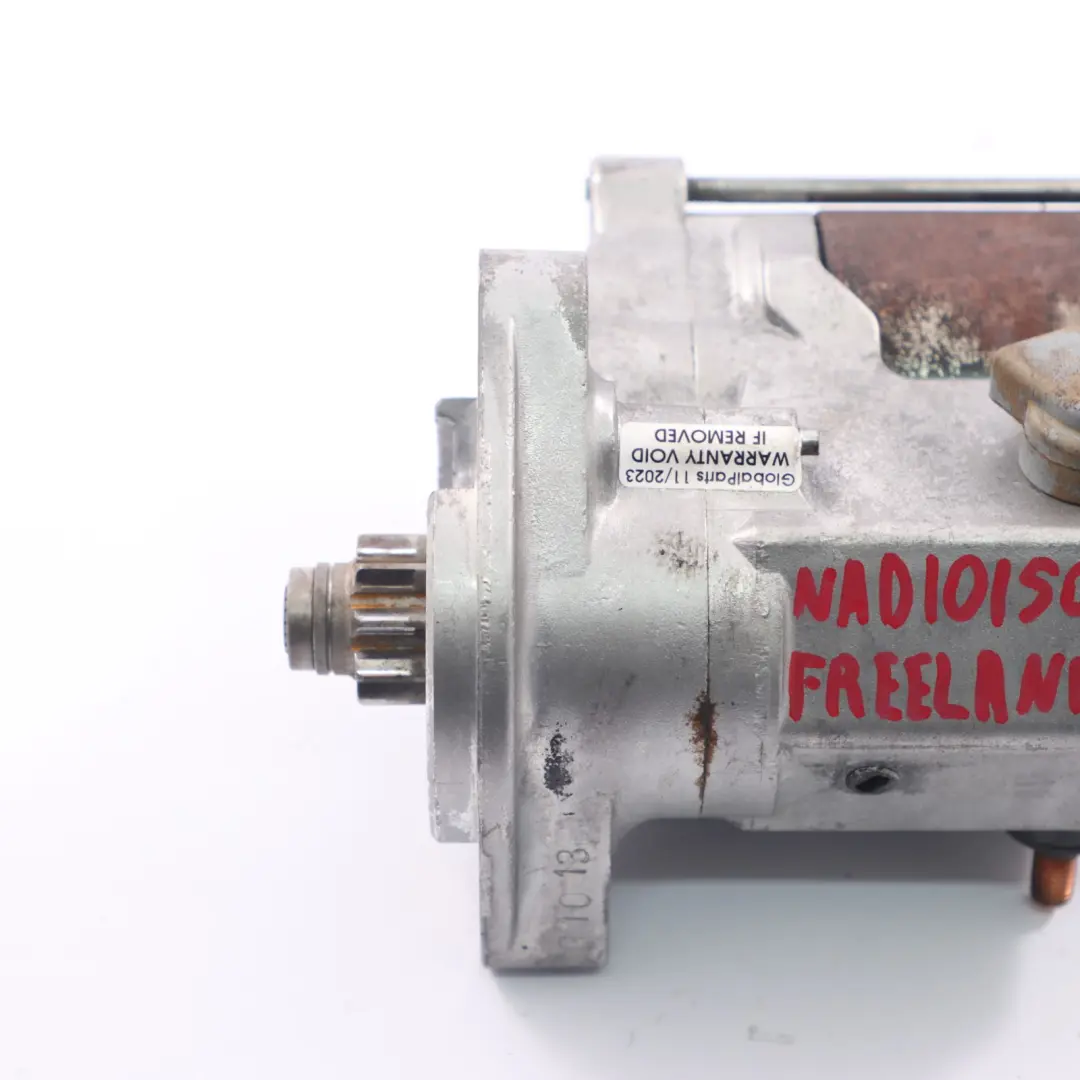 Starter Motor Engine Actuator Diesel to Land Rover Freelander TD4 with Part number NAD101500 Land Rover Freelander TD4 Starter Motor Engine Actuator Diesel - SKU NAD101500 - Part number NAD101500