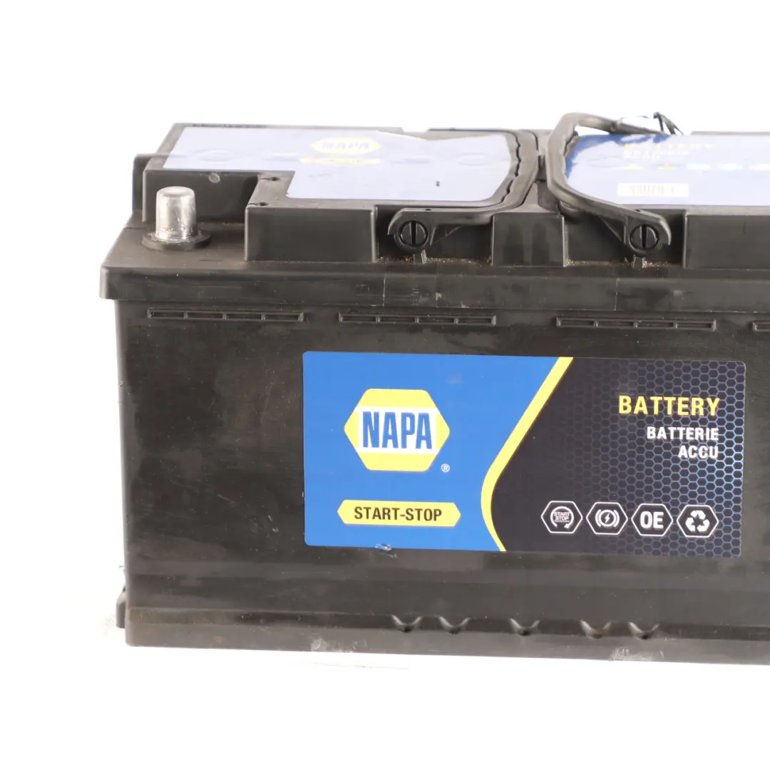  NAPA AGM Accumulator Battery 95Ah 850A 12V AGM019N - SKU NAPA 95Ah Accumulator - Part number NAPA 95Ah Accumulator