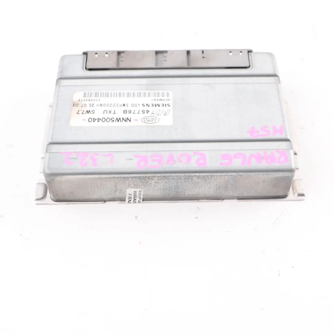 Transfer Box Module to Land Rover Range Rover L322 Four Wheel Drive with Part number NNW500440 Land Rover Range Rover L322 Four Wheel Drive Transfer Box Module - SKU NNW500440 - Part number NNW500440