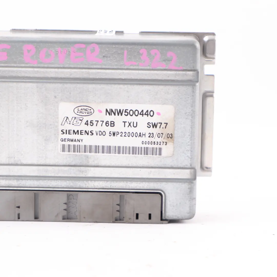 Transfer Box Module to Land Rover Range Rover L322 Four Wheel Drive with Part number NNW500440 Land Rover Range Rover L322 Four Wheel Drive Transfer Box Module - SKU NNW500440 - Part number NNW500440