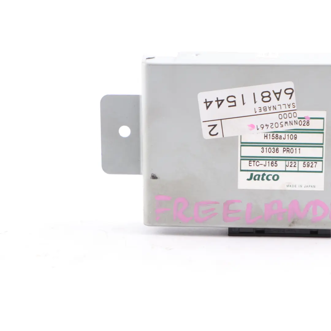 Gearbox Module Control Unit ECU to Land Rover Freelander L314 Automatic with Part number NNW502461 Land Rover Freelander L314 Automatic Gearbox Module Control Unit ECU - SKU NNW502461 - Part number NNW502461