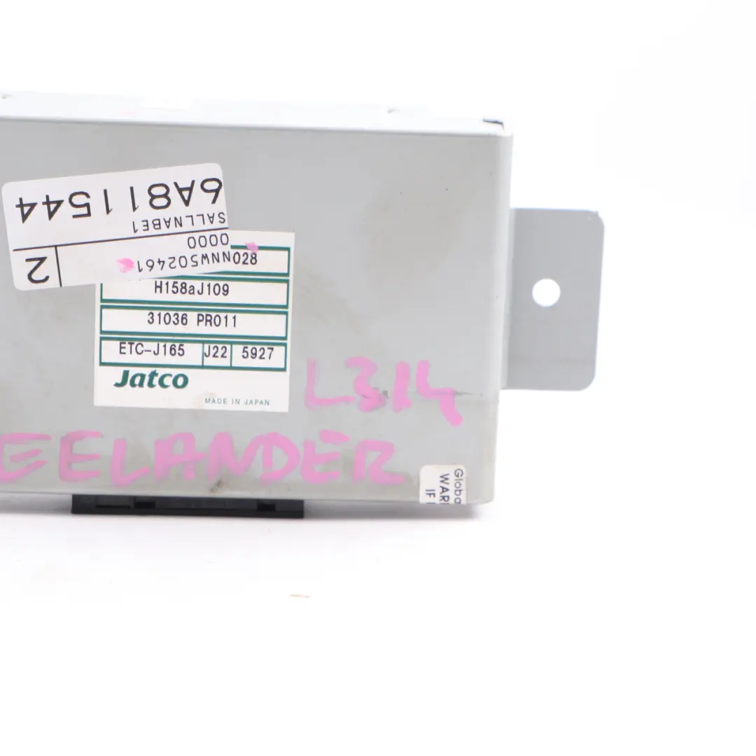 Gearbox Module Control Unit ECU to Land Rover Freelander L314 Automatic with Part number NNW502461 Land Rover Freelander L314 Automatic Gearbox Module Control Unit ECU - SKU NNW502461 - Part number NNW502461