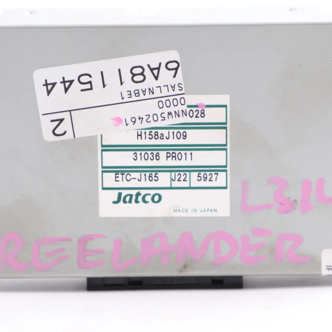 Land Rover Freelander L314 Automatic Gearbox Module Control Unit ECU - SKU NNW502461 - Part number NNW502461