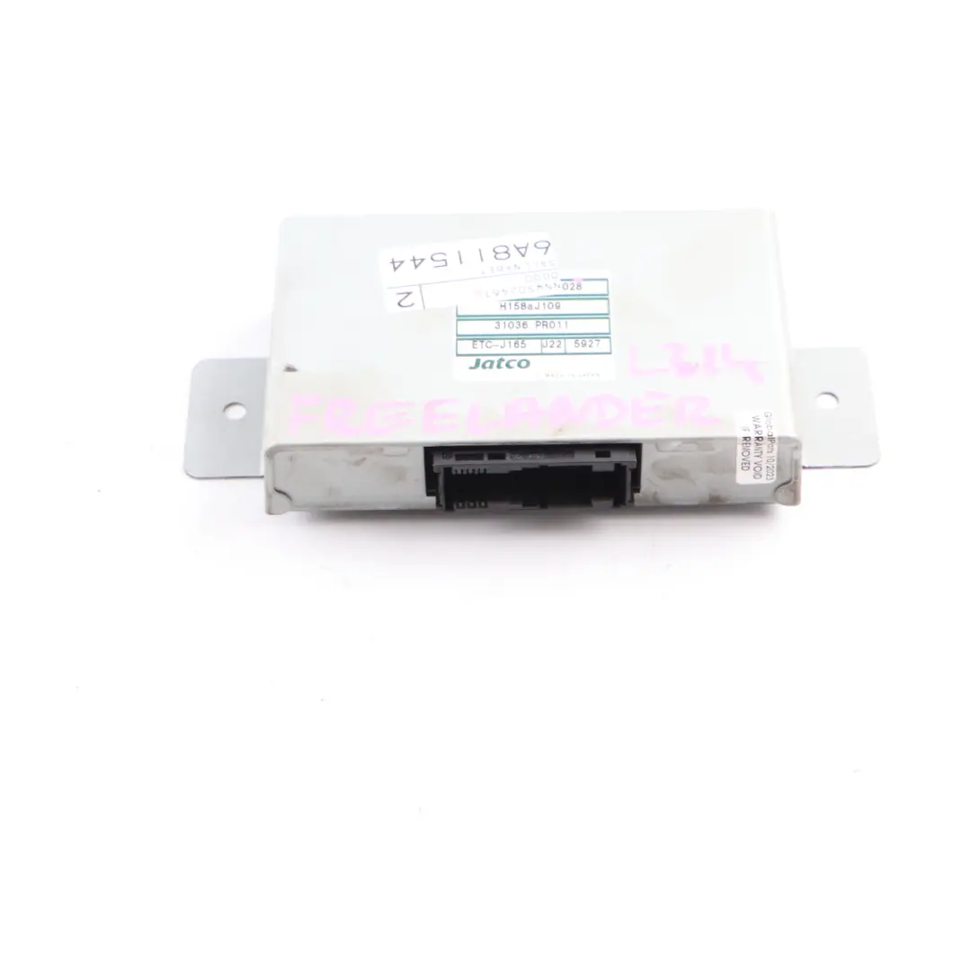 Land Rover Freelander L314 Automatic Gearbox Module Control Unit ECU - SKU NNW502461 - Part number NNW502461