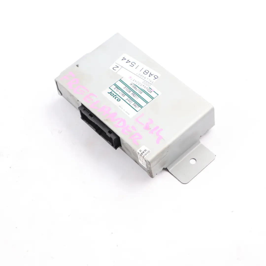 Gearbox Module Control Unit ECU to Land Rover Freelander L314 Automatic with Part number NNW502461 Land Rover Freelander L314 Automatic Gearbox Module Control Unit ECU - SKU NNW502461 - Part number NNW502461