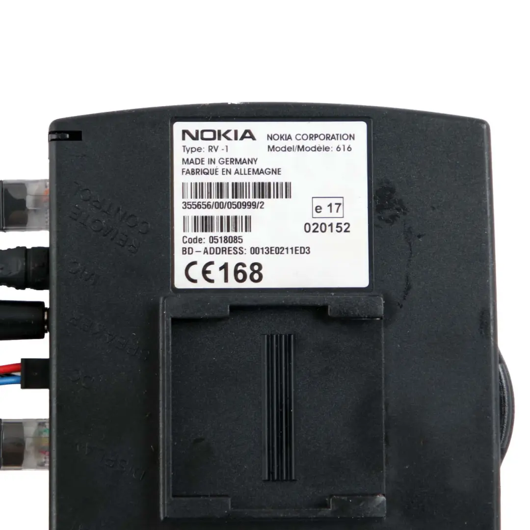 Bluetooth Hands-free Mobile Phone Module Interface Charger Set Kit to with Part number Nokia RV-1 Bluetooth Hands-free Mobile Phone Module Interface Charger Set Kit - SKU Nokia RV-1 - Part number Nokia RV-1