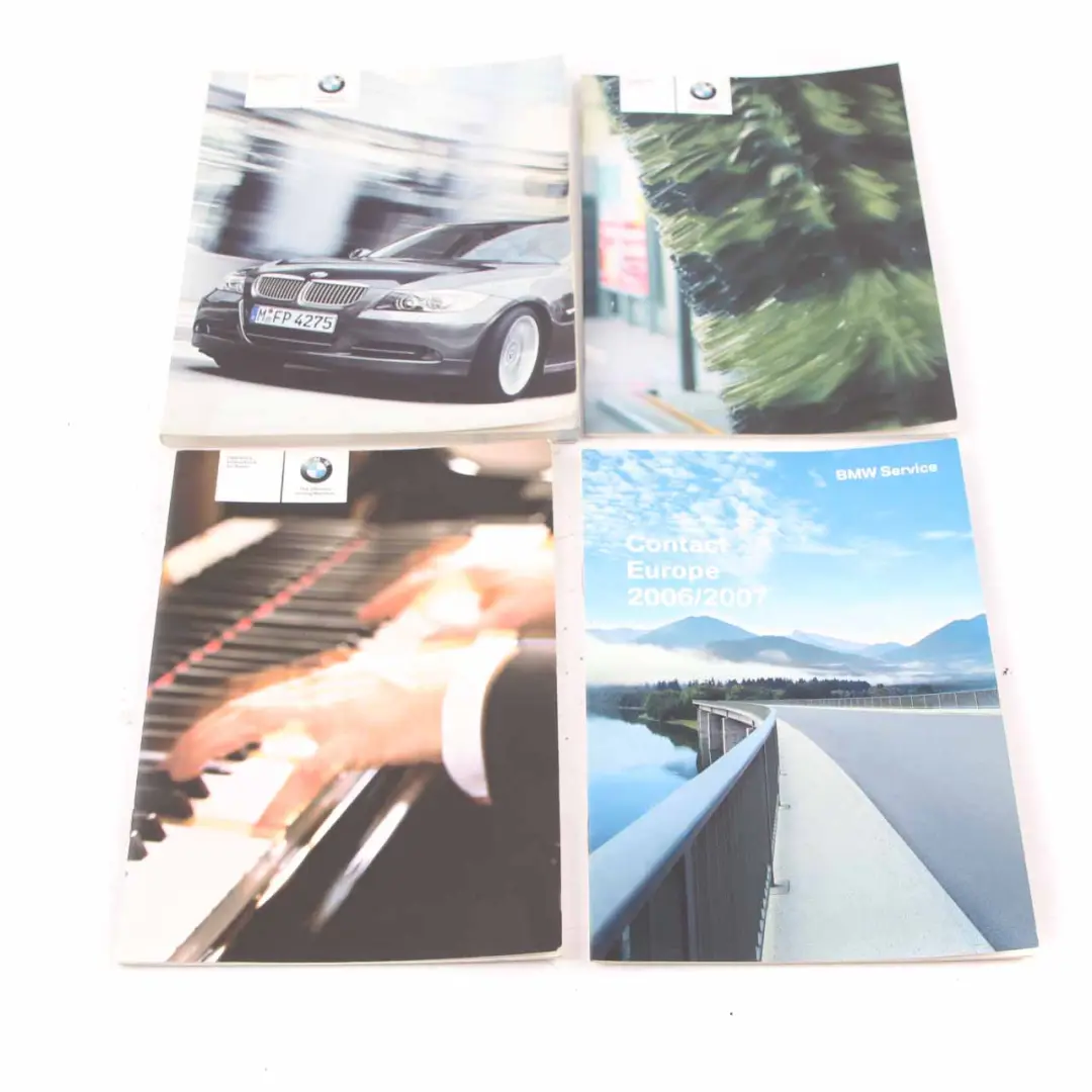 BMW 3 Series E90 2 Owner's Handbook Book Books Pouch Case Wallet - SKU P-0012229-2 - Part number 0012229