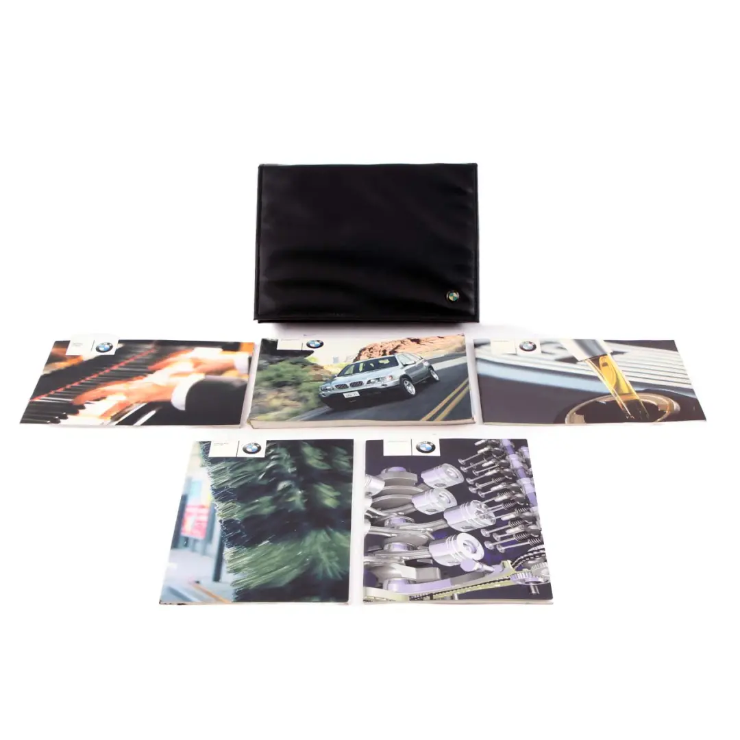 BMW X5 E53 Service Booklet Owner's Handbook Case Pouch Wallet - SKU P-0157089 - Part number 0157089