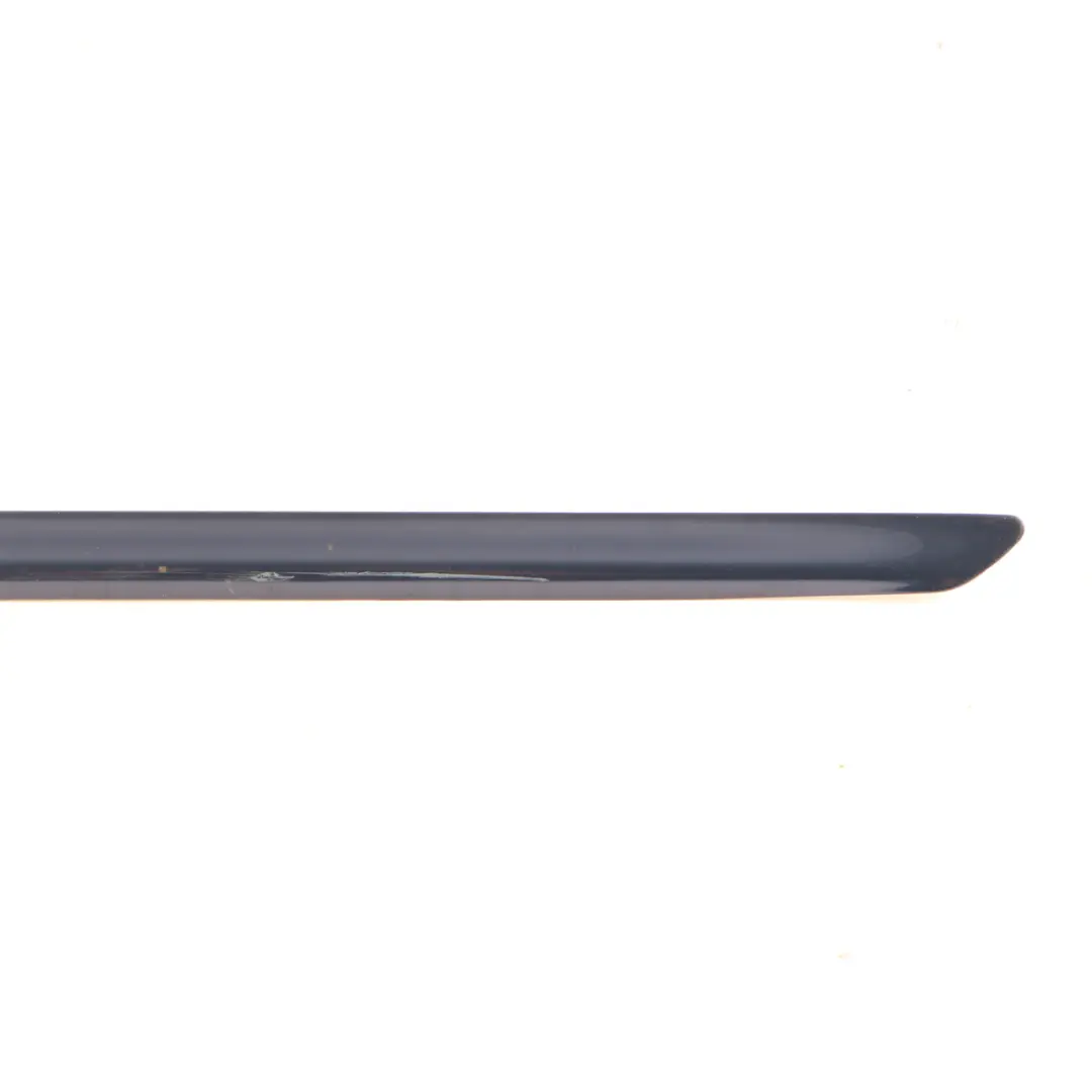 Right Side Fender Moulding Strip O/S Mysticblau A07 to BMW 3 Series E46 Coupe Rear with Part number 0001037 BMW 3 Series E46 Coupe Rear Right Side Fender Moulding Strip O/S Mysticblau A07 - SKU P0001037-MYS - Part number 0001037