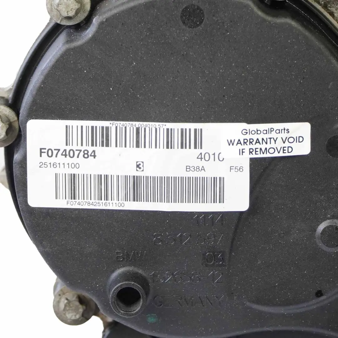 Bare Engine B38A15A Petrol B38 with 45k miles, WARRANTY to Mini Cooper F55 F56 F57 with Part number 0003073 Mini Cooper F55 F56 F57 Bare Engine B38A15A Petrol B38 with 45k miles, WARRANTY - SKU P0003073 - Part number 0003073