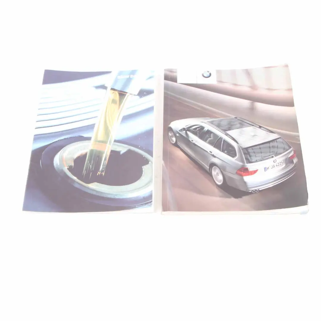 BMW E91 Touring Service Booklet Owner's Handbook Set Pouch Case Wallet - SKU P0012148 - Part number 0012148