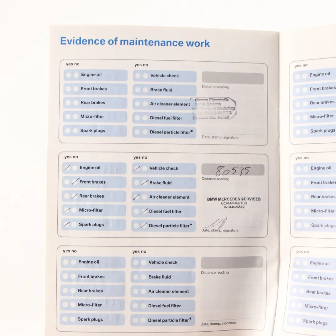 Service Booklet Owner's Handbook Set Pouch Case Wallet to BMW E91 Touring with Part number 0012148 BMW E91 Touring Service Booklet Owner's Handbook Set Pouch Case Wallet - SKU P0012148 - Part number 0012148
