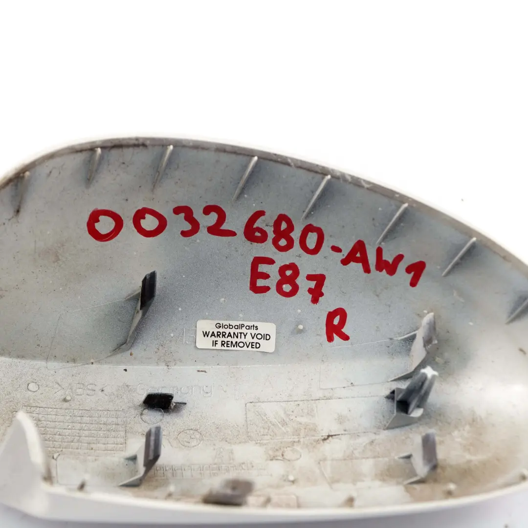 BMW E81 E87 Osłona obudowa lusterka prawa - SKU P0032680-AW1 - Numer Części 0032680