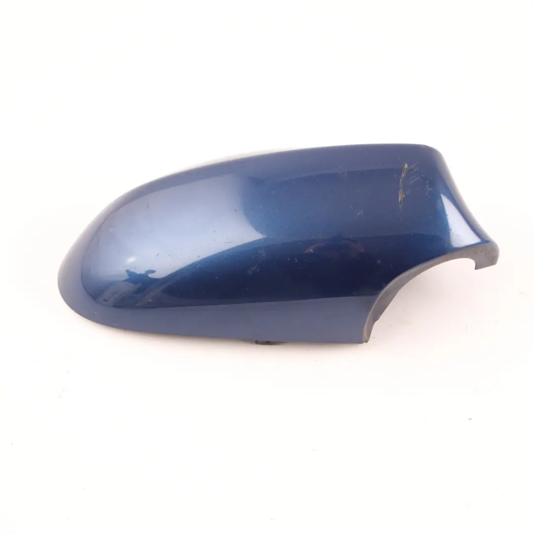 Wing Mirror Cover BMW E81 E87 Cap Right O/S Le Mans Blau Blue 381 to with Part number 0032680 Wing Mirror Cover BMW E81 E87 Cap Right O/S Le Mans Blau Blue 381 - SKU P0032680-LMB1 - Part number 0032680