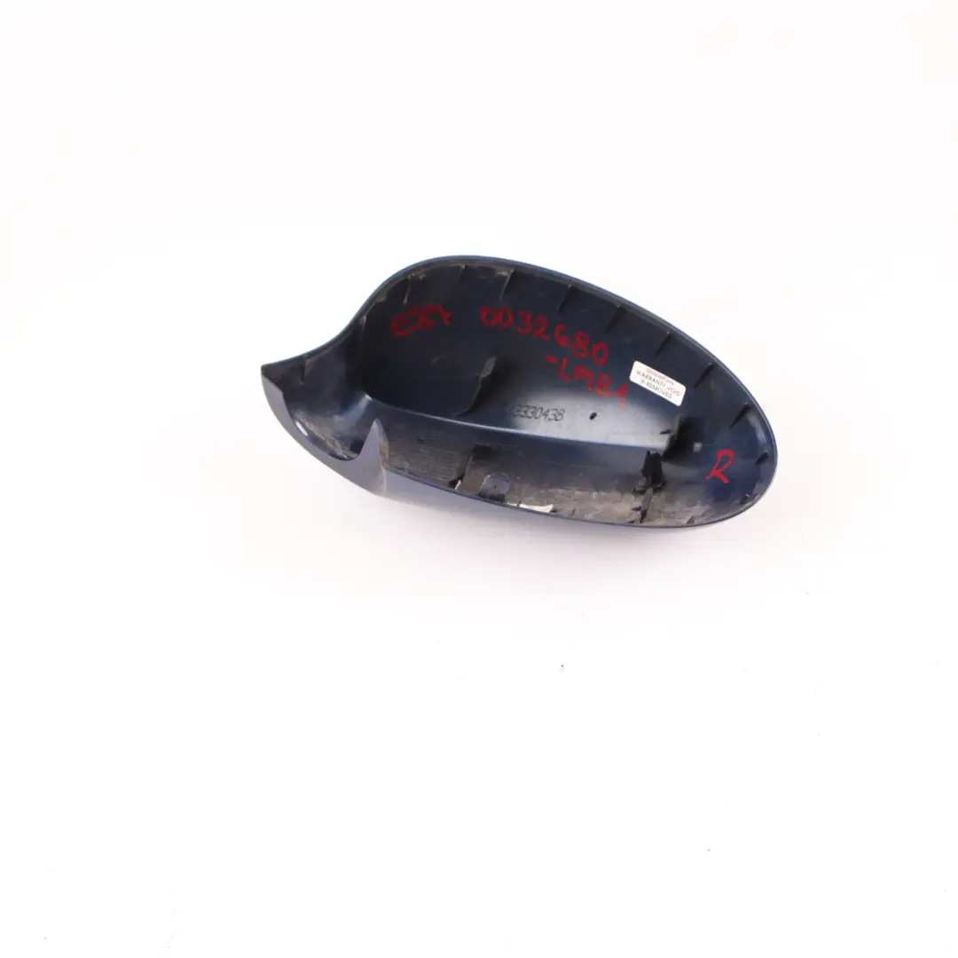  Wing Mirror Cover BMW E81 E87 Cap Right O/S Le Mans Blau Blue 381 - SKU P0032680-LMB1 - Part number 0032680