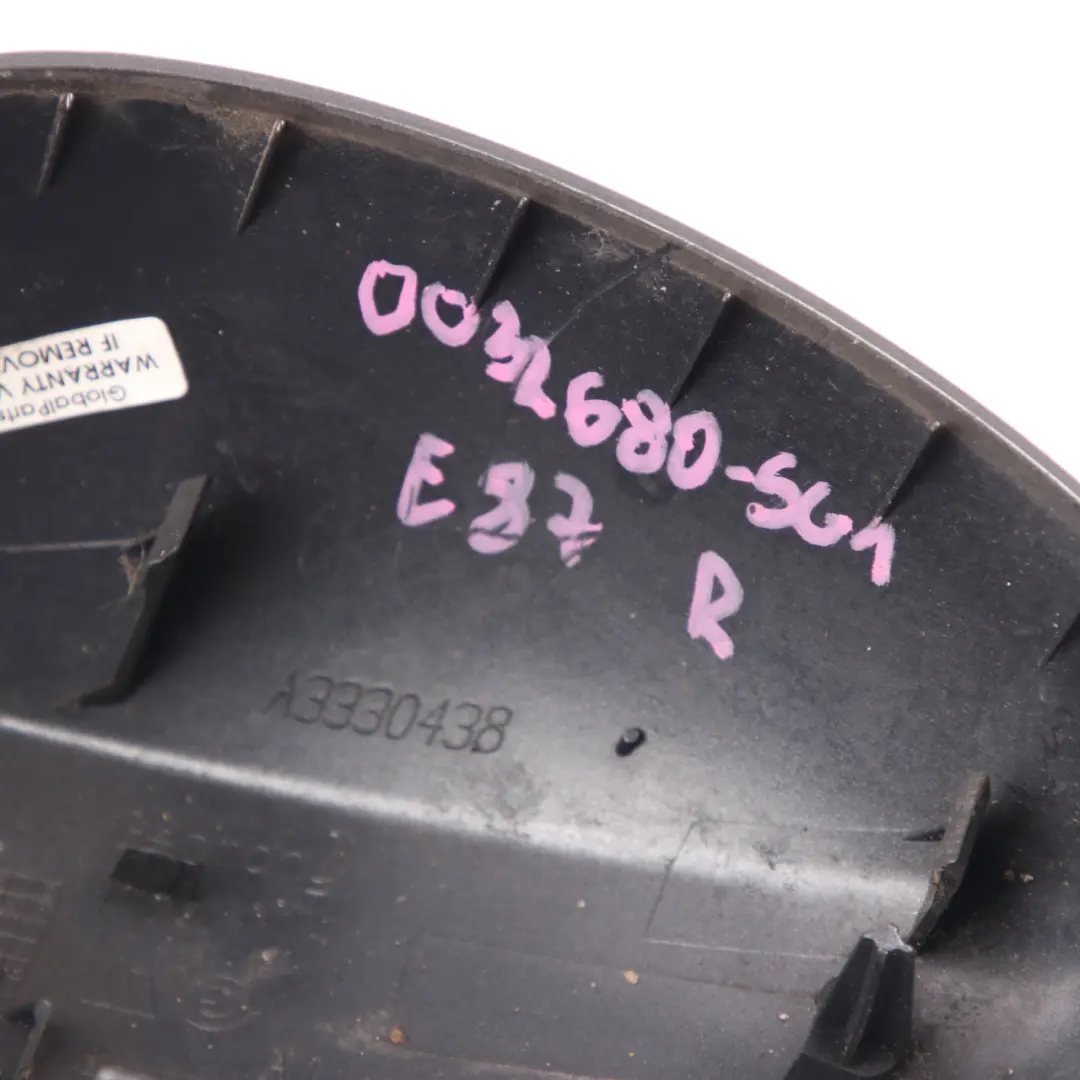 BMW E87 Cubierta espejo derecho Sparkling Graphite A22 - SKU P0032680-SG1 - Número de pieza 0032680