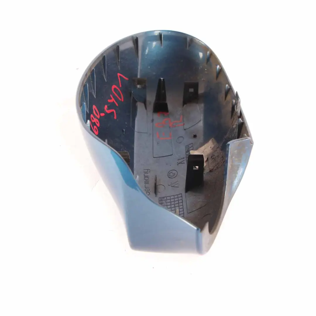 Wing Mirror BMW E81 E87 Cap Right O/S Sydneyblau Blue Metallic A19 to Cover with Part number 0032680 Cover Wing Mirror BMW E81 E87 Cap Right O/S Sydneyblau Blue Metallic A19 - SKU P0032680-SYD1 - Part number 0032680