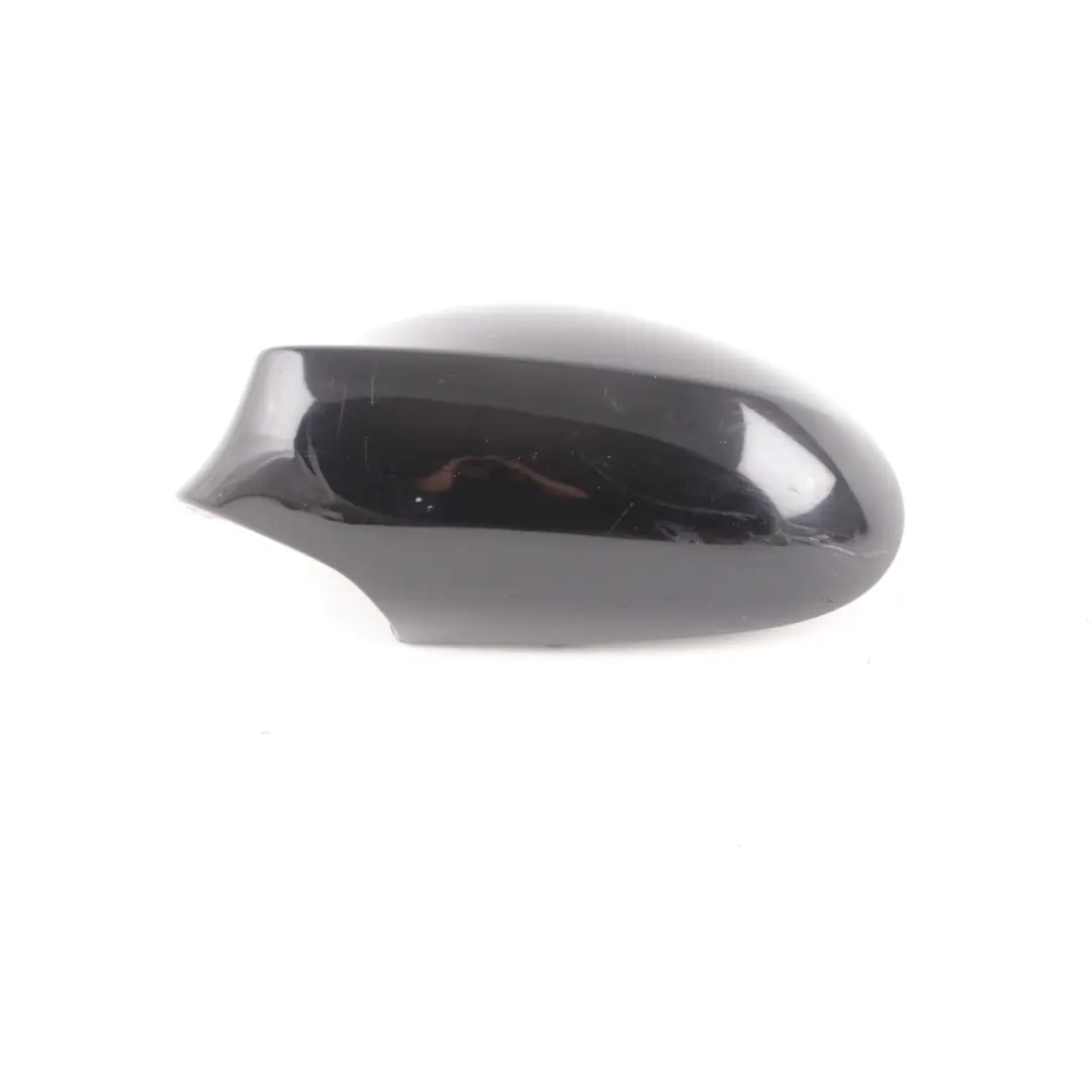 BMW 1 Series 2 E87 Cover Cap Casing Left Wing Mirror N/S Schwarz 2 Black 668 - SKU P0032681-SCH2 - Part number 0032681