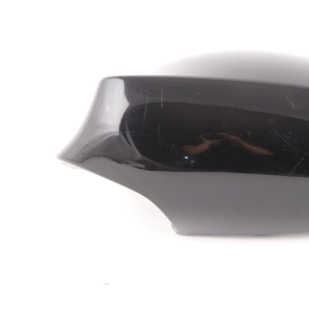 BMW 1 Series 2 E87 Cover Cap Casing Left Wing Mirror N/S Schwarz 2 Black 668 - SKU P0032681-SCH2 - Part number 0032681