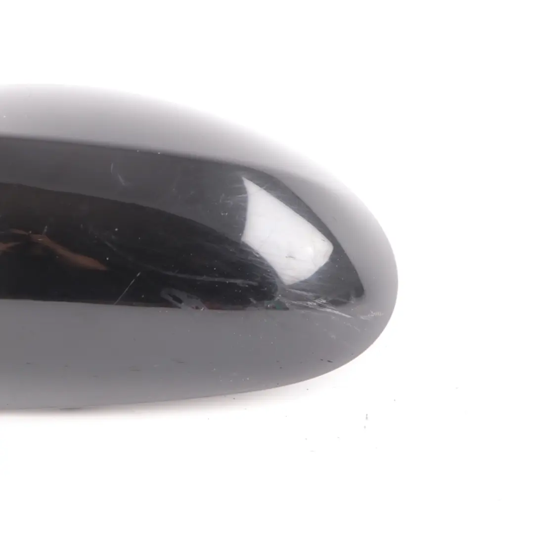 BMW 1 Series 2 E87 Cover Cap Casing Left Wing Mirror N/S Schwarz 2 Black 668 - SKU P0032681-SCH2 - Part number 0032681
