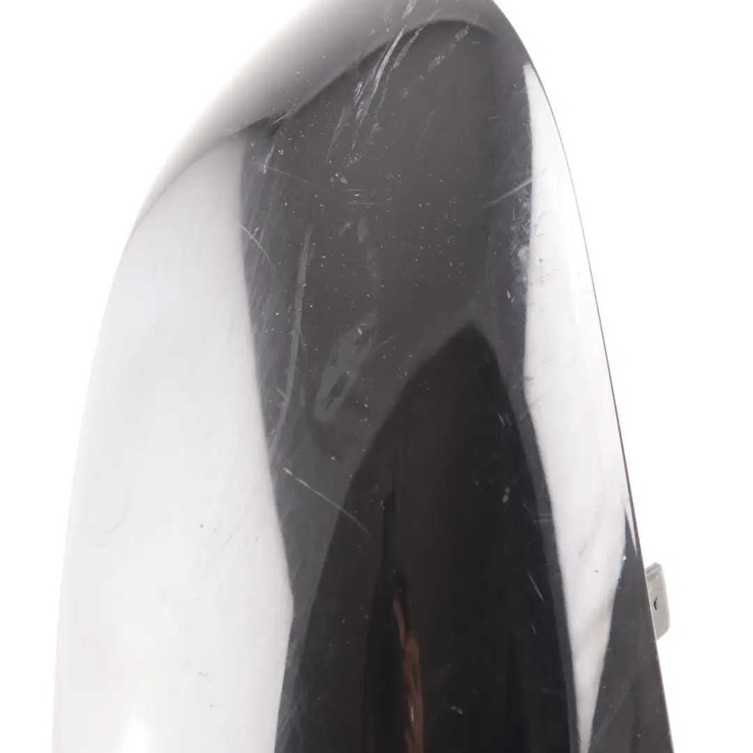 BMW 1 Series 2 E87 Cover Cap Casing Left Wing Mirror N/S Schwarz 2 Black 668 - SKU P0032681-SCH2 - Part number 0032681